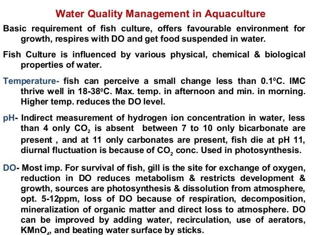 Lecture 2 Aquaculture Systems Methods and types Copy