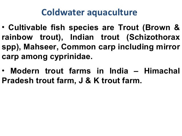 Lecture 2 Aquaculture Systems Methods and types Copy Lecture 2 Aquaculture Systems Methods and types Copy