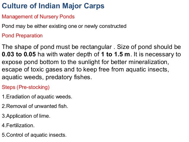 Lecture 2 Aquaculture Systems Methods and types Copy