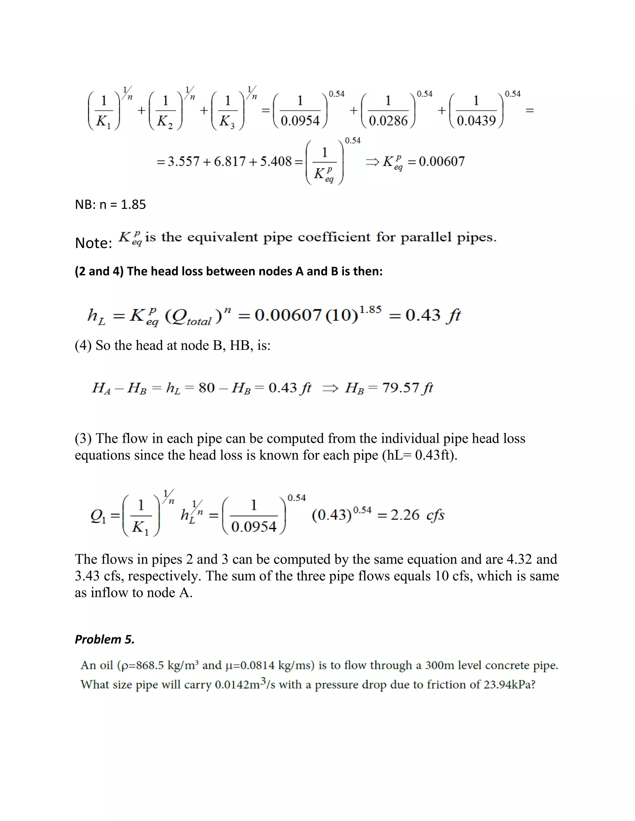 Hydraulics lecture note PDF