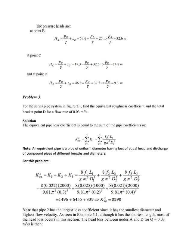 Hydraulics lecture note PDF