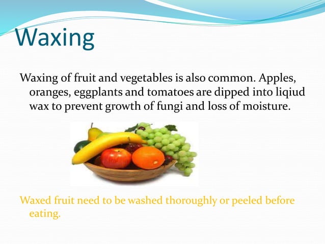 Food Processing And Preservation