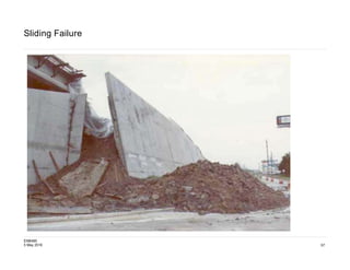 The design of earth-retaining structures - Lecture 2 | PDF