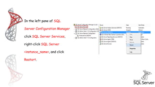 Make SQL Server DB Accessible Remotely | PPT