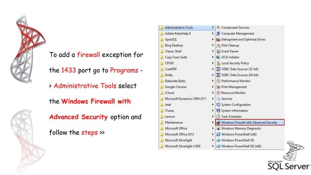Make SQL Server DB Accessible Remotely | PPT