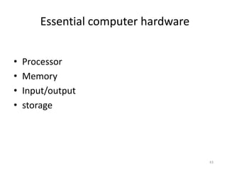 Computer and their Uses types of computer 