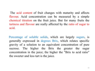 Acidulating Fruits and Vegetables Processing Technology | PPTX