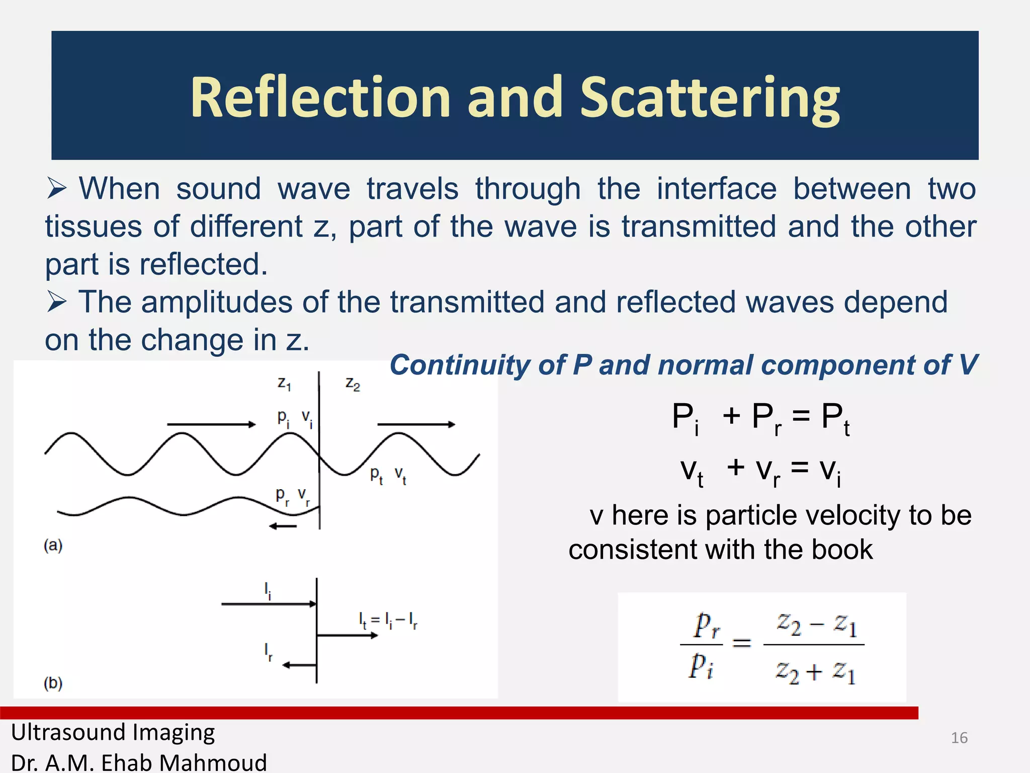 Medical Equipment Ultrasound Lecture 2 | PDF