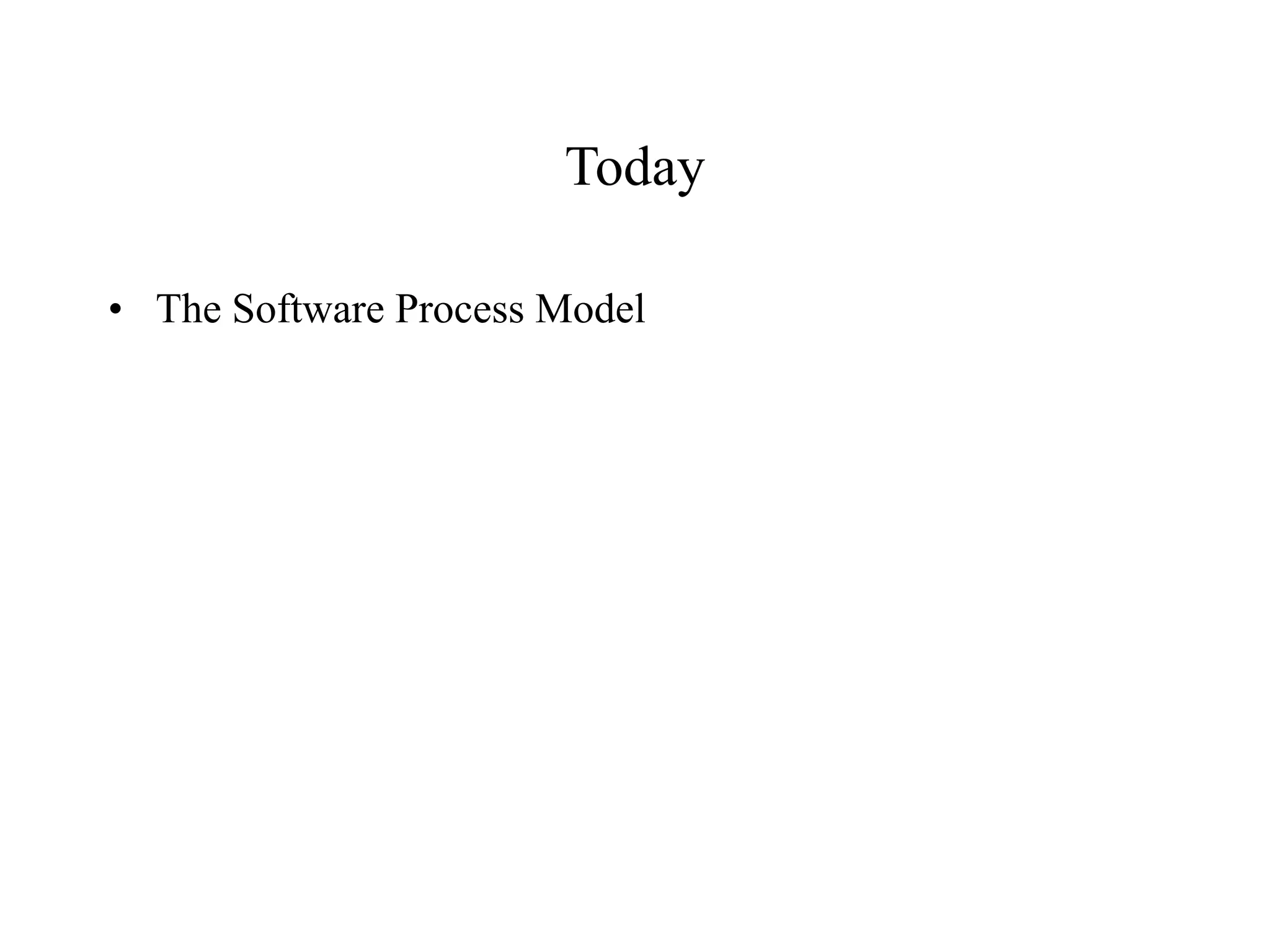 Software Process Model | PPT