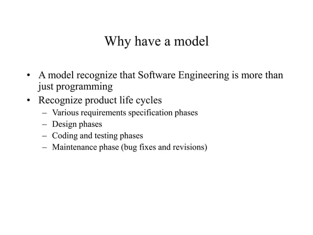 Software Process Model | PPT