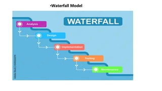 •Waterfall Model
 