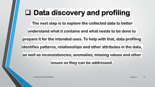 Fundamentals of Data Mining in object oriented programming. | PPT image.