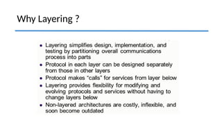 Why Layering ?
 