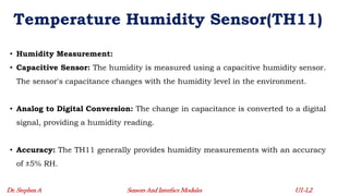 Common Sensors and their Working Principles