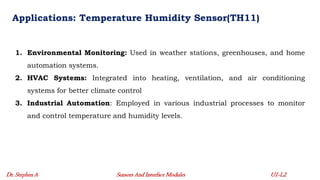 Common Sensors and their Working Principles