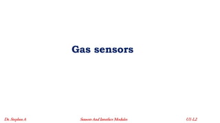 Common Sensors and their Working Principles