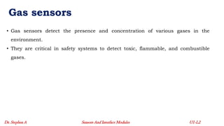 Common Sensors and their Working Principles