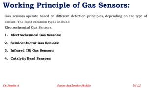 Common Sensors and their Working Principles
