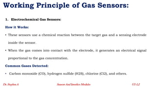 Common Sensors and their Working Principles