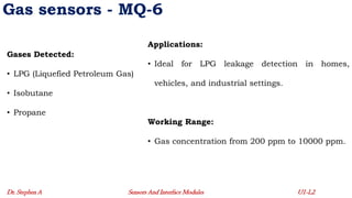 Common Sensors and their Working Principles