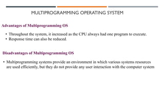 LECTURE 2 OPERATING SYSTEM PPT FOR ENGINEERING | PDF