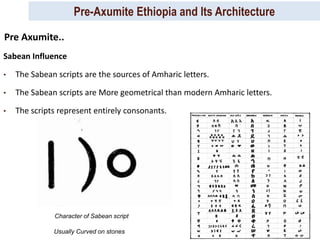 Axumite Script Lecture 2. Pre-Axumite Art and Architecture (1).pdf