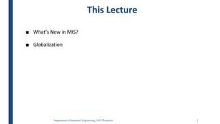 Information System in Global Systems MIS | PDF