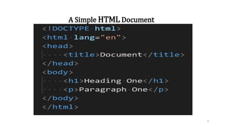 A Simple HTML Document
8
 