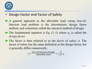 Lecture 2.pdf of machine design 1 taught in pakistan | PDF