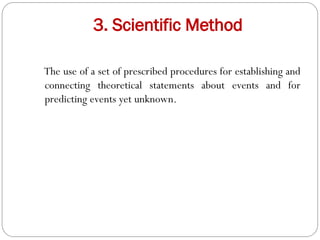 Establish Method Research Methodology- Theory Building Lecture | PPT