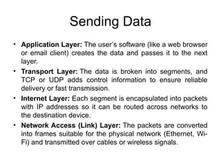 data communication and networks first chapter | PPT