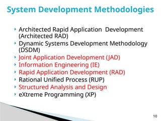 Lecture2 Systems Development Process Principles and phases of system ...