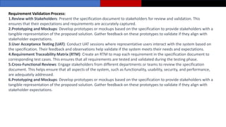 Software Requirement Engineering Steps and importance | PDF