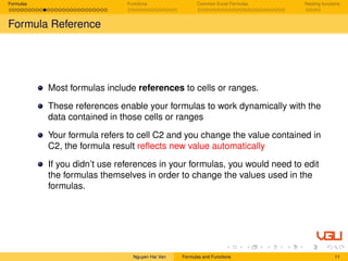 Comprehensive Guide to Excel Formulas and Functions for Dynamic Data ...