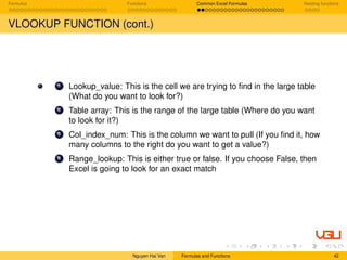 Comprehensive Guide to Excel Formulas and Functions for Dynamic Data ...