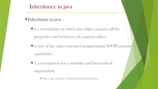 Comprehensive Guide to Inheritance and OOP Concepts in Java Programming ...