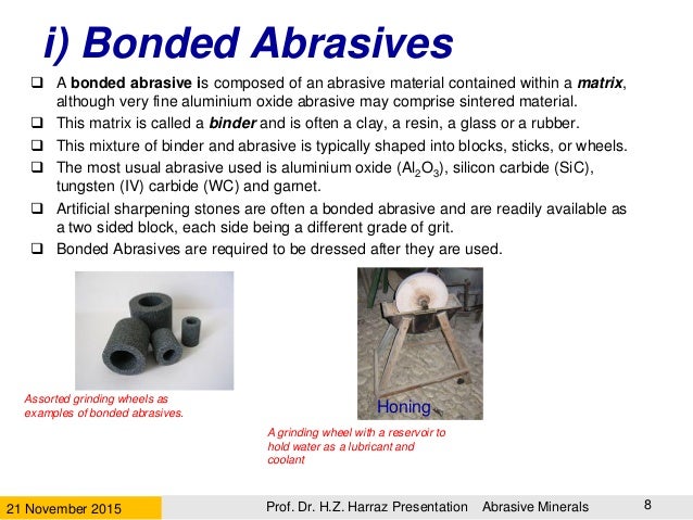 Abrasive and Abrasion Minerals