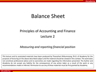 Lecture 2 - Balance Sheet (Lecturer).pptx
