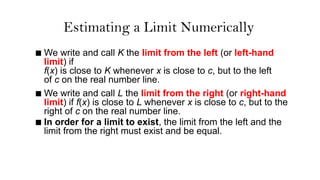 Limits Writing Lecture 2- BASIC LIMITS and INDETERMINATE FORM.pptx
