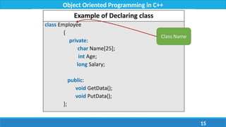 Lecture 2 - Classes, Access Specifiers, Types of variables in C++.pptx