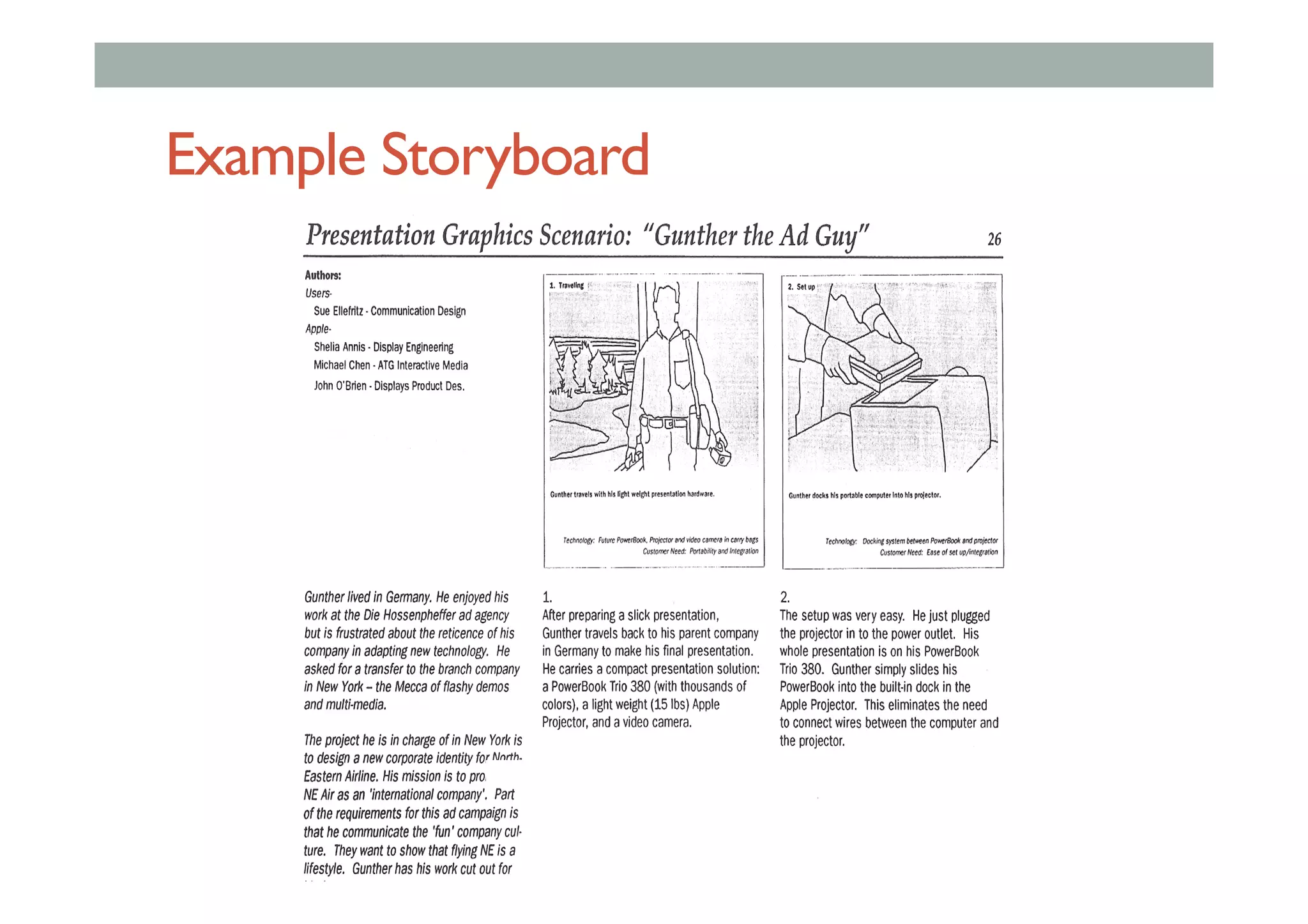 Example Storyboard
 