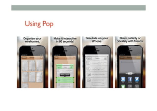 Using Pop
 