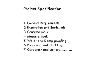 Comprehensive Guide to Construction Specifications and Standards | PPTX
