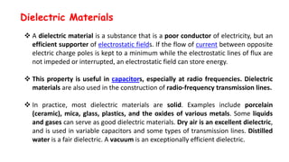 Dielectric Material : Types, Examples, Properties And Applications – PFOSUB