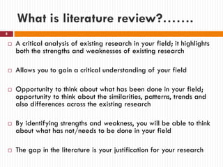 Comprehensive Guide to Writing an Effective Literature Review for ...