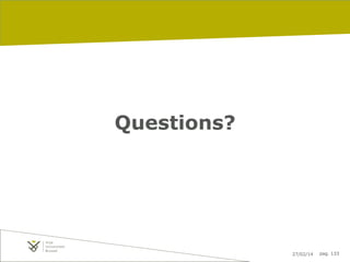 Questions?

27/02/14

pag. 133

 