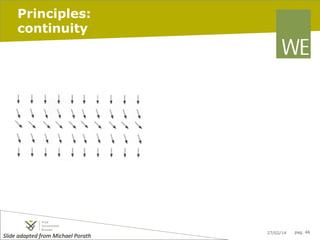 Principles:
continuity

Slide	
  adapted	
  from	
  Michael	
  Porath	
  	
  	
  

27/02/14

pag. 46

 
