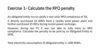 Power Read Rpo Renewable Energy Certificate (REC) Mechanism | PPTX