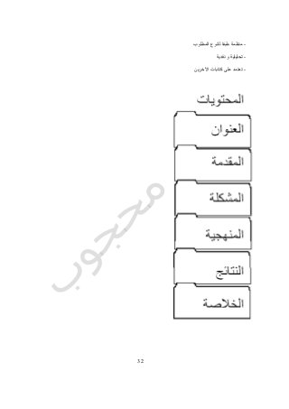 34
-‫المطلوب‬ ‫للنوع‬ ‫طبقا‬ ‫منظمة‬
-‫نقدية‬ ‫و‬ ‫تحليلية‬
-‫كتابات‬ ‫على‬ ‫تعتمد‬‫اآلخرين‬
 