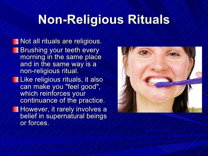 Lecture 2 rituals in religion